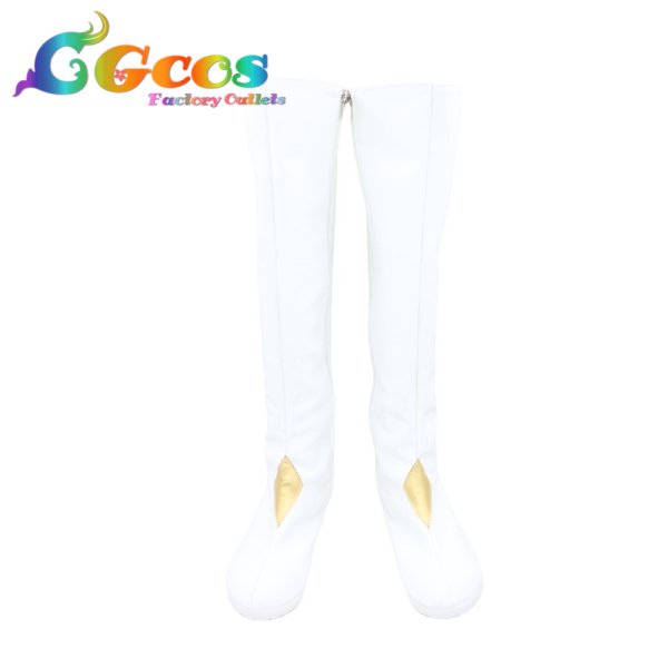 画像1: ポケットモンスター サン・ムーン　コスプレ靴　ビッケ　コスプレブーツ　コスプレ衣装 (1)