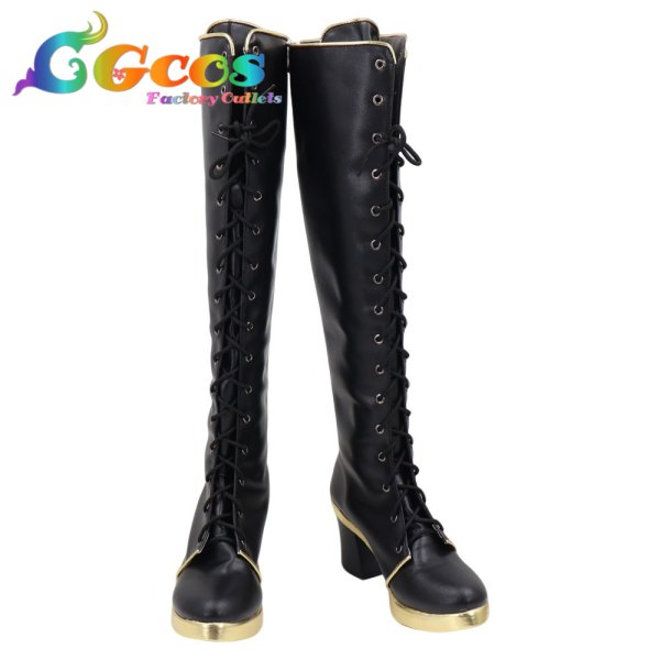 画像1: デート・ア・ライブ　コスプレ靴　本条二亜　コスプレブーツ　コスプレ衣装 (1)