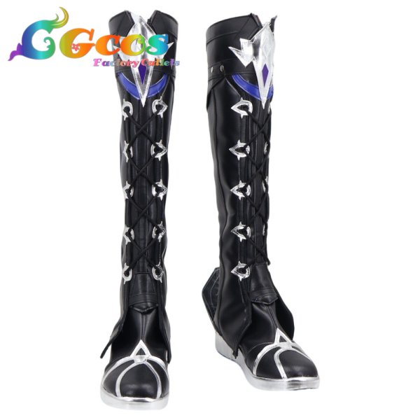 画像1: 原神(げんしん)　コスプレ靴　フリンズ　コスプレブーツ　コスプレ衣装 (1)