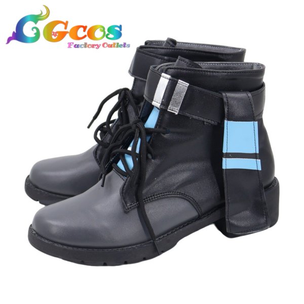 画像3: Strinova(ストリノヴァ)　コスプレ靴　心夏（ココナ）　コスプレブーツ　コスプレ衣装 (3)