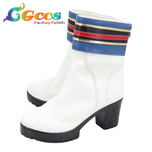 画像3: 崩壊3rd　コスプレ靴　テレサ・アポカリプス　コネクター　コスプレブーツ　コスプレ衣装 (3)