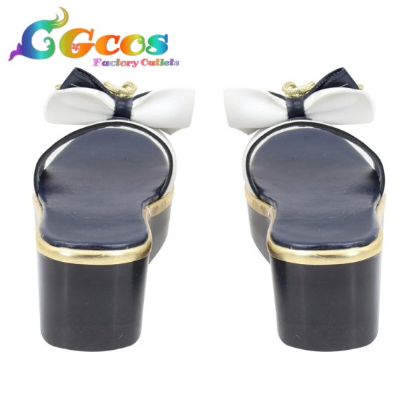 画像4: アズールレーン　コスプレ靴　白鳳　コスプレブーツ　コスプレ衣装 (4)