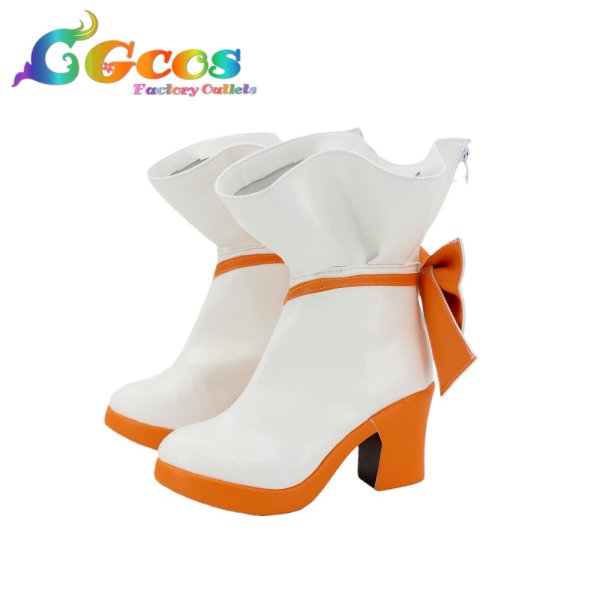 画像2: ラブライブ！スーパースター!!　コスプレ靴　Liella!　澁谷かのん　?花綺夢　コスプレブーツ　コスプレ衣装 (2)