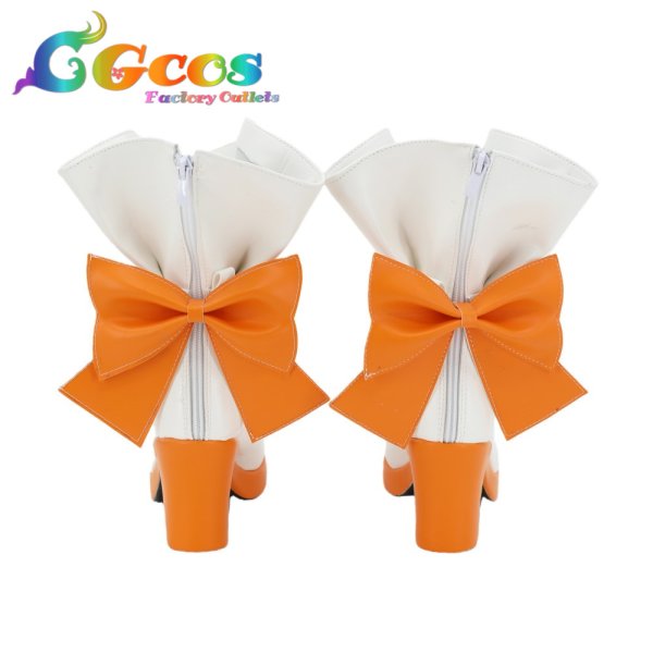 画像4: ラブライブ！スーパースター!!　コスプレ靴　Liella!　澁谷かのん　?花綺夢　コスプレブーツ　コスプレ衣装 (4)