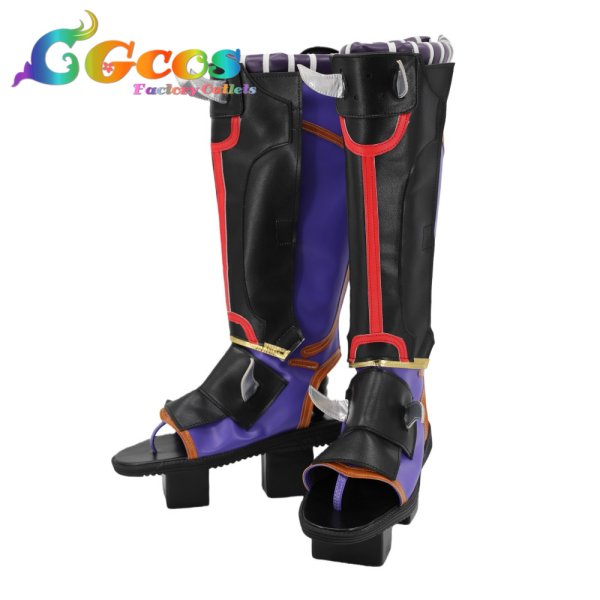 画像2: 原神(げんしん)　コスプレ靴　荒瀧一斗　コスプレブーツ　コスプレ衣装 (2)