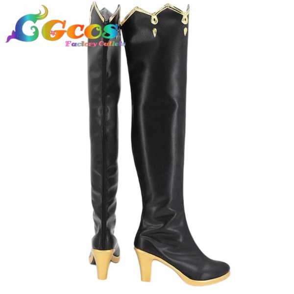 画像3: ヘブンバーンズレッド　コスプレ靴　茅森月歌　The Feel of the Throne　コスプレブーツ　コスプレ衣装 (3)