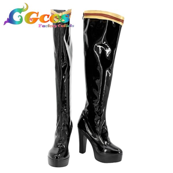 画像1: 刀剣乱舞　コスプレ靴　面影　コスプレブーツ　コスプレ衣装 (1)