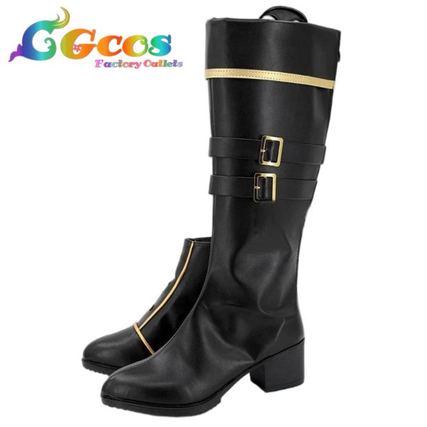 画像2: アイドルマスター シャイニーカラーズ　コスプレ靴　幽谷霧子　コスプレブーツ　コスプレ衣装 (2)