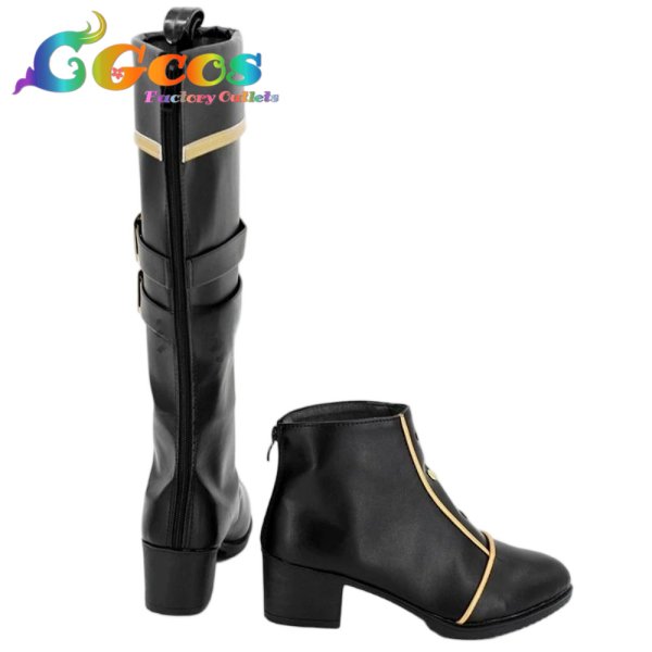 画像3: アイドルマスター シャイニーカラーズ　コスプレ靴　幽谷霧子　コスプレブーツ　コスプレ衣装 (3)