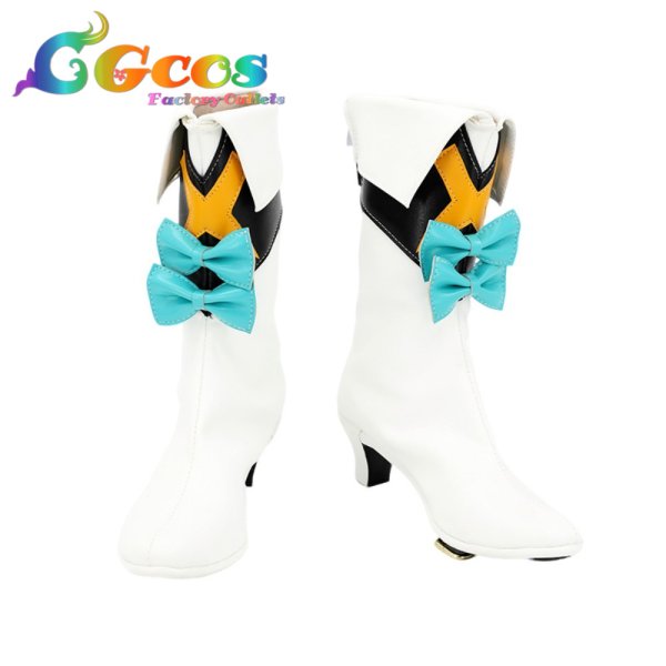 画像1: ゼンレスゾーンゼロ　コスプレ靴　妄想エンジェル　コスプレブーツ　コスプレ衣装 (1)