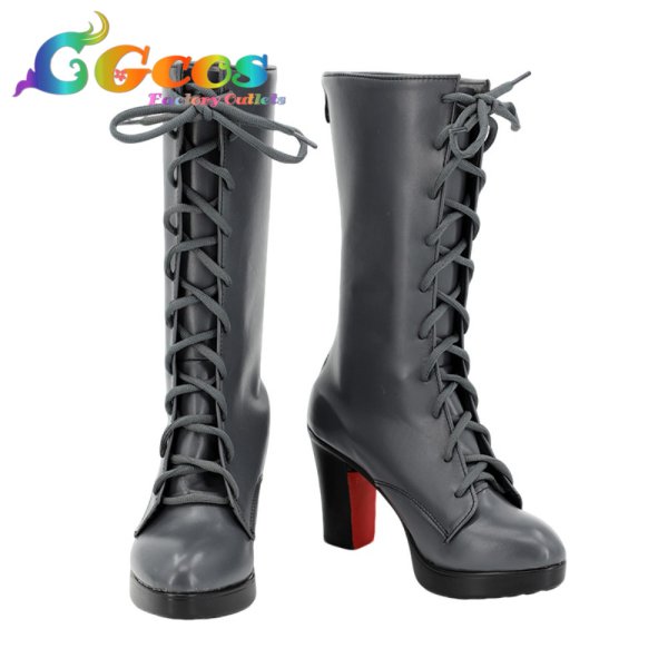 画像1: Fate/Grand Order　コスプレ靴　FGO　バーヴァンシー　10周年　OVER THE SAME SKY　コスプレブーツ　コスプレ衣装 (1)