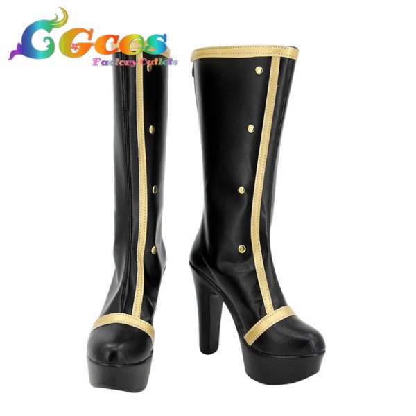 画像1: ローゼンメイデン　コスプレ靴　水銀燈　愛蔵版　コスプレブーツ　コスプレ衣装 (1)