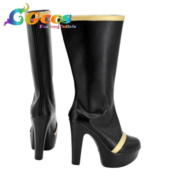 画像2: ローゼンメイデン　コスプレ靴　水銀燈　愛蔵版　コスプレブーツ　コスプレ衣装 (2)