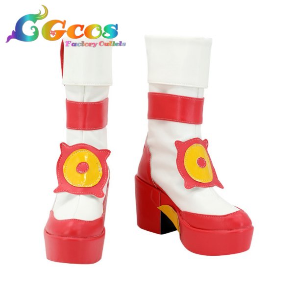 画像1: maimai でらっくす　コスプレ靴　ラズ　コスプレブーツ　コスプレ衣装 (1)