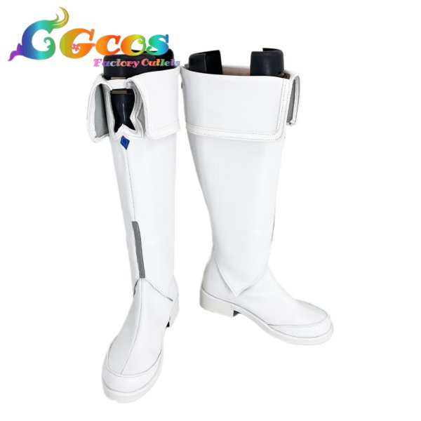 画像1: 勝利の女神：NIKKE　コスプレ靴　ジュリア　コスプレブーツ　コスプレ衣装 (1)