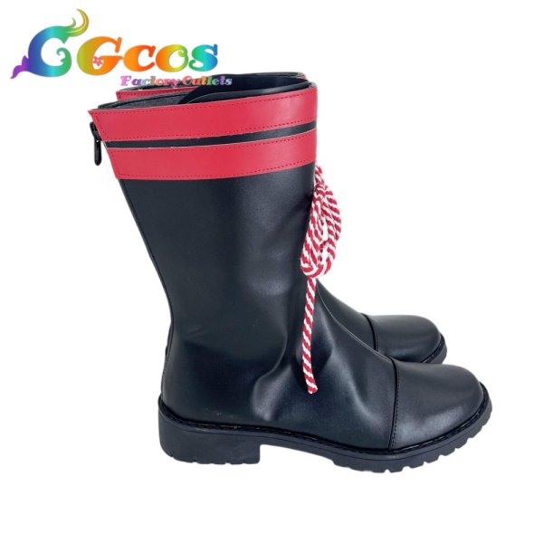 画像2: リンバス・カンパニー（Limbus Company）　コスプレ靴　ジア・チォウ　コスプレブーツ　コスプレ衣装 (2)