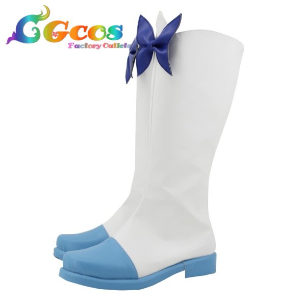 画像2: 憑依変身エクストラソウルズ　コスプレ靴　石神真衣　コスプレブーツ　コスプレ衣装 (2)