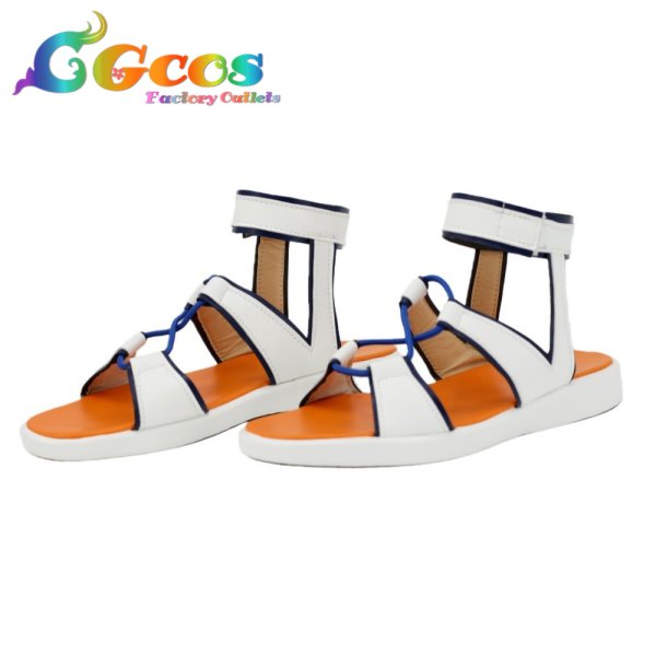 画像2: NARUTO-ナルト-　コスプレ靴　うずまきナルト　コスプレブーツ　コスプレ衣装 (2)