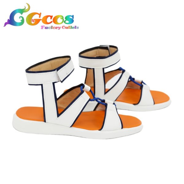 画像3: NARUTO-ナルト-　コスプレ靴　うずまきナルト　コスプレブーツ　コスプレ衣装 (3)