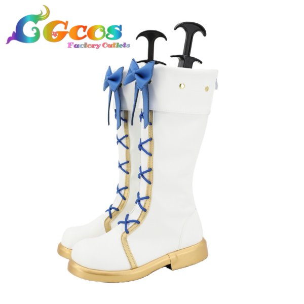 画像2: あんさんぶるスターズ！　コスプレ靴　姫宮桃李　コスプレブーツ　コスプレ衣装 (2)