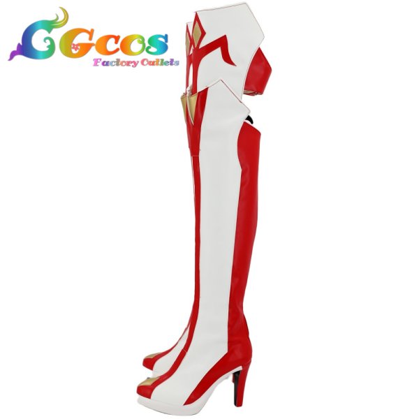 画像2: Fate/Grand Order　コスプレ靴　FGO　ブリトマート　コスプレブーツ　コスプレ衣装 (2)