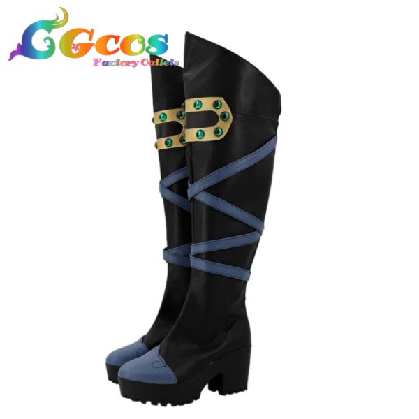 画像2: メイプルストーリーM　コスプレ靴　アラン　コスプレブーツ　コスプレ衣装 (2)