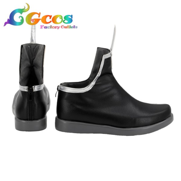 画像3: アークナイツ　コスプレ靴　ファイヤーウォッチ　白い狩人　コスプレブーツ　コスプレ衣装 (3)