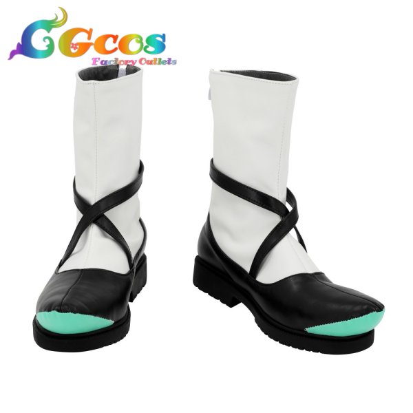 画像1: メイプルストーリーM　コスプレ靴　カリーン　コスプレブーツ　コスプレ衣装 (1)