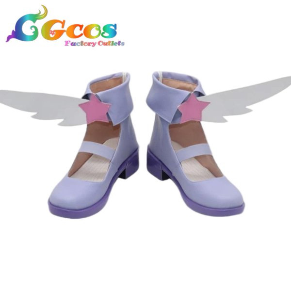 画像1: ブルーアーカイブ　コスプレ靴　宇沢レイサ　マジカル　コスプレブーツ　コスプレ衣装 (1)