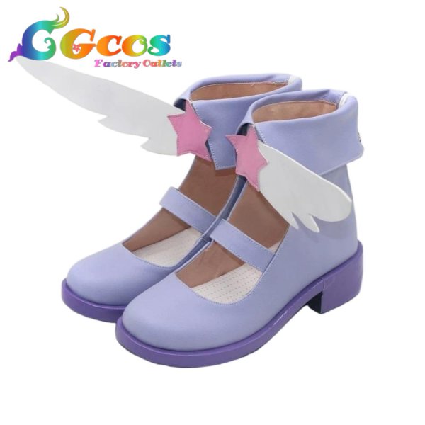 画像2: ブルーアーカイブ　コスプレ靴　宇沢レイサ　マジカル　コスプレブーツ　コスプレ衣装 (2)