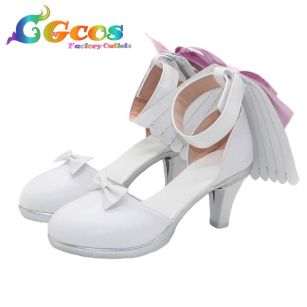 画像2: プロジェクトセカイ カラフルステージ！ feat. 初音ミク　コスプレ靴　鳳えむ　Dear my fellows　にこにこ笑顔のステージで　コスプレブーツ　コスプレ衣装 (2)