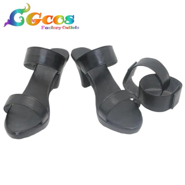 画像1: ガチアクタ　コスプレ靴　セミュ・グライア　コスプレブーツ　コスプレ衣装 (1)