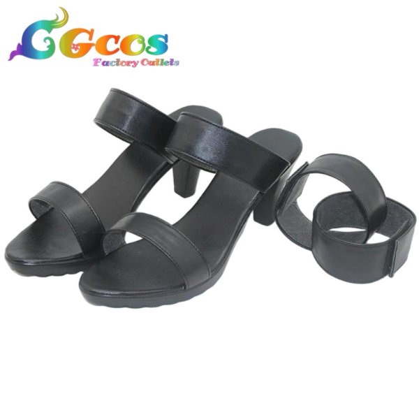 画像2: ガチアクタ　コスプレ靴　セミュ・グライア　コスプレブーツ　コスプレ衣装 (2)