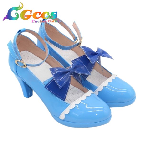 画像2: ラブライブ!×ラブライブ！サンシャイン!!　コスプレ靴　POP UP STORE　高坂穂乃果　コスプレブーツ　コスプレ衣装 (2)