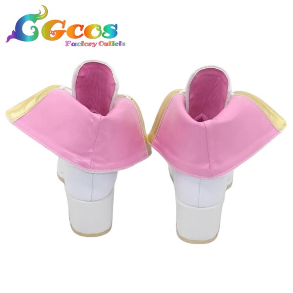 画像3: プロジェクトセカイ カラフルステージ！ feat. 初音ミク　コスプレ靴　桃井愛莉　5th Anniversary 感謝祭　コスプレブーツ　コスプレ衣装 (3)