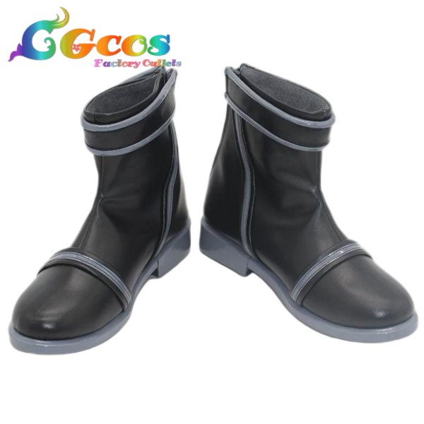 画像1: ガチアクタ　コスプレ靴　タムジー　コスプレブーツ　コスプレ衣装 (1)