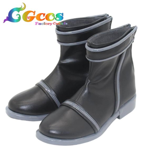 画像2: ガチアクタ　コスプレ靴　タムジー　コスプレブーツ　コスプレ衣装 (2)