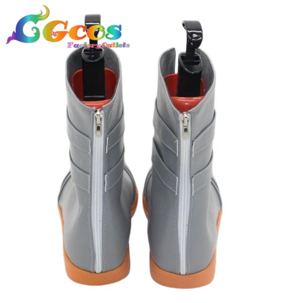 画像3: ガチアクタ　コスプレ靴　オーガスト・スティルザ　コスプレブーツ　コスプレ衣装 (3)