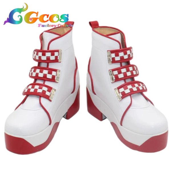 画像1: 勝利の女神：NIKKE　コスプレ靴　アリス　コラボカフェ　コスプレブーツ　コスプレ衣装 (1)