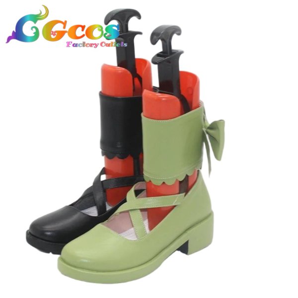 画像2: 魔法少女ノ魔女裁判　コスプレ靴　遠野ハンナ　コスプレブーツ　コスプレ衣装 (2)