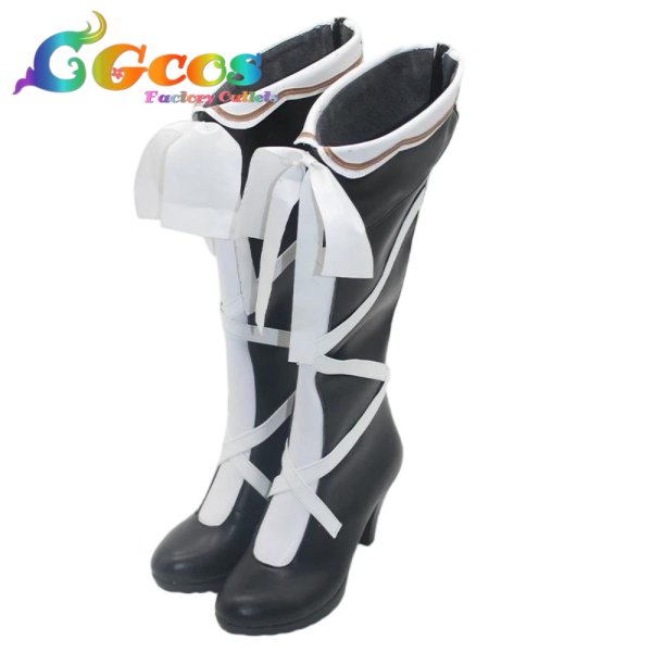画像2: 魔法少女ノ魔女裁判　コスプレ靴　佐伯ミリア　コスプレブーツ　コスプレ衣装 (2)