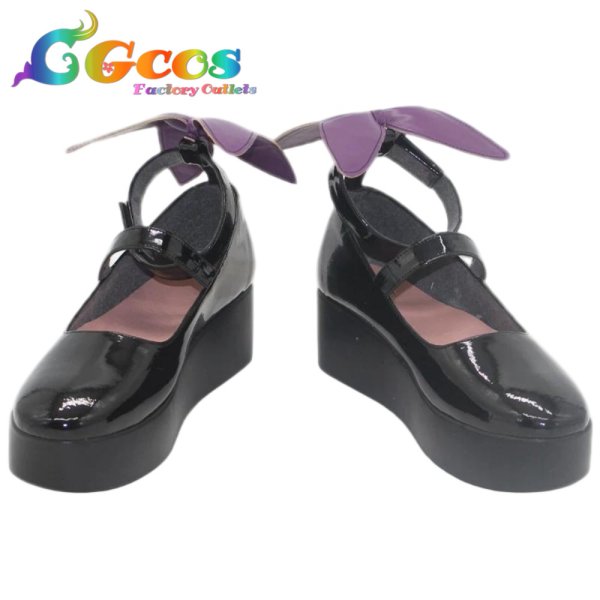 画像1: 魔法少女ノ魔女裁判　コスプレ靴　宝生マーゴ　コスプレブーツ　コスプレ衣装 (1)