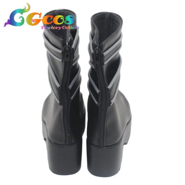 画像3: 魔法少女ノ魔女裁判　コスプレ靴　月代ユキ　コスプレブーツ　コスプレ衣装 (3)