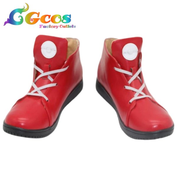 画像1: Pokemon LEGENDS Z-A　コスプレ靴　ポケモンレジェンズゼットエー　主人公　キョウヤ　コスプレブーツ　コスプレ衣装 (1)