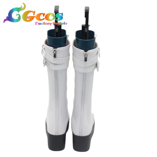 画像3: バーチャルYouTuber　コスプレ靴　Vtuber　さくらみこ　miComet　コスプレブーツ　コスプレ衣装 (3)