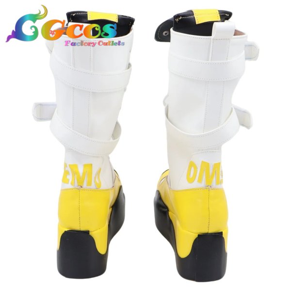 画像4: バーチャルYouTuber　コスプレ靴　VTuber　卯月コウ　おりコウ新衣装　コスプレブーツ　コスプレ衣装 (4)