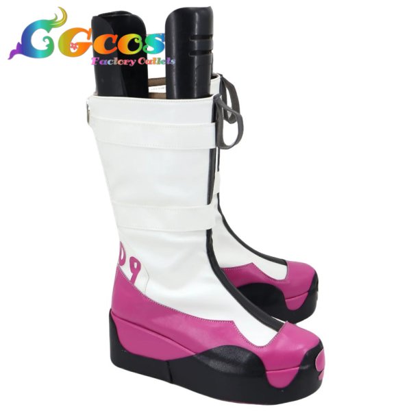 画像2: バーチャルYouTuber　コスプレ靴　VTuber　魔界ノりりむ　セーラー服　コスプレブーツ　コスプレ衣装 (2)