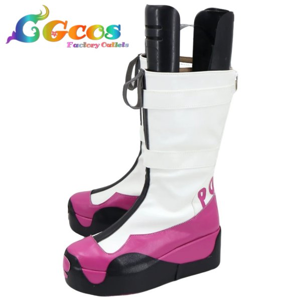 画像3: バーチャルYouTuber　コスプレ靴　VTuber　魔界ノりりむ　セーラー服　コスプレブーツ　コスプレ衣装 (3)