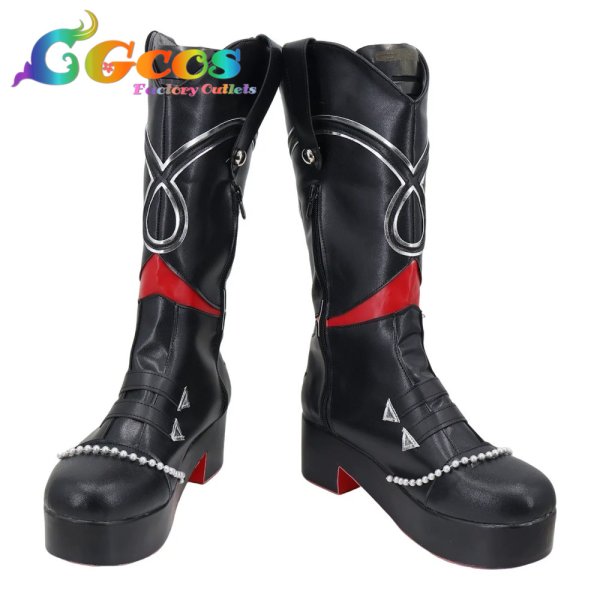 画像1: あんさんぶるスターズ！　コスプレ靴　あんスタ　日々樹渉　クロススカウト・荒地の翅　コスプレブーツ　コスプレ衣装 (1)