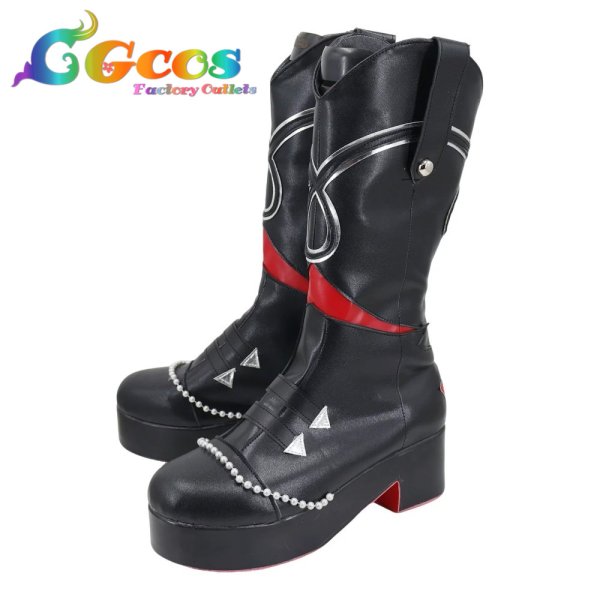 画像3: あんさんぶるスターズ！　コスプレ靴　あんスタ　日々樹渉　クロススカウト・荒地の翅　コスプレブーツ　コスプレ衣装 (3)